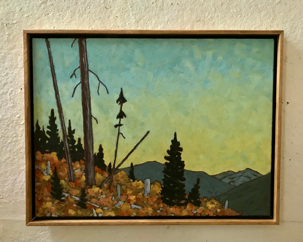 First Light of Day, Fall, Cariboo Mountains