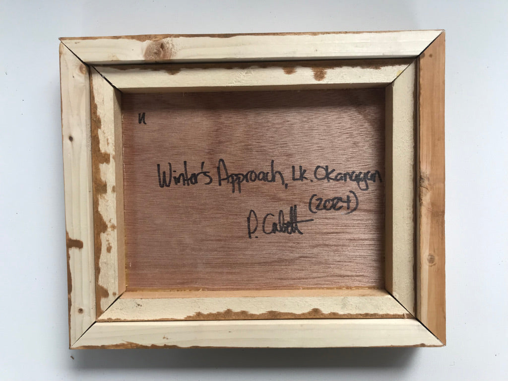 Winter's Approach, Lake Okagnagan