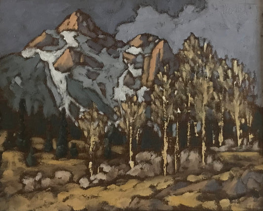 "Early Spring, Aspen, Turtle Mnt" (2024)