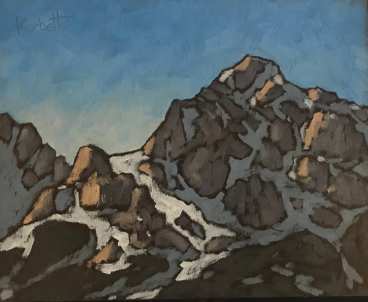 "Mt. Sentry, Crowsnest Pass, Spring" (2024)