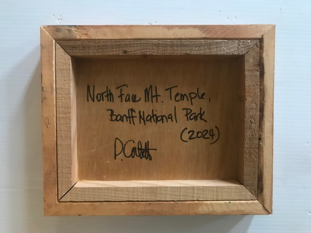 "North Face Mt Temple, Banff National Park" (2024)