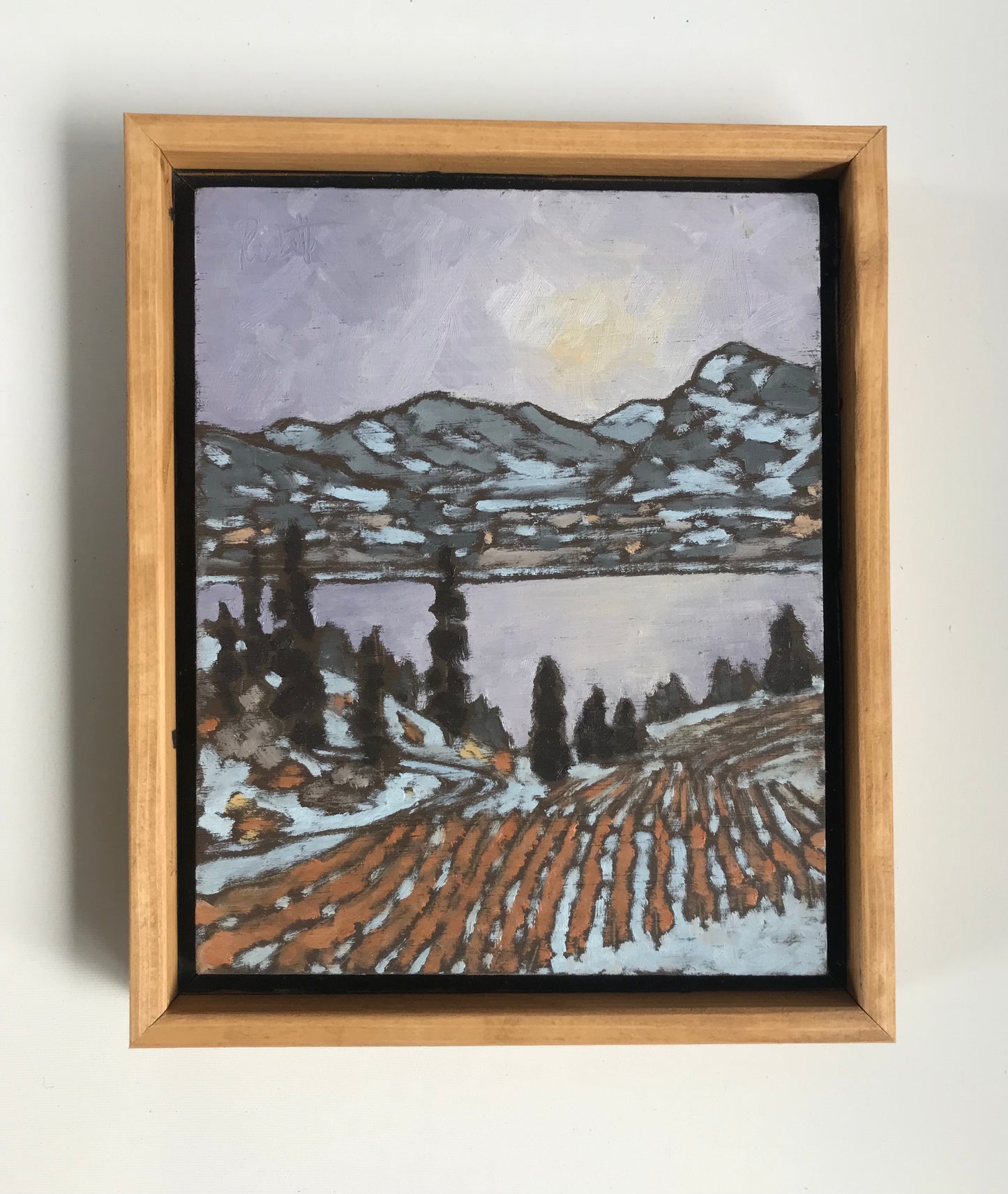 Vines on the Bench, Naramata Winter