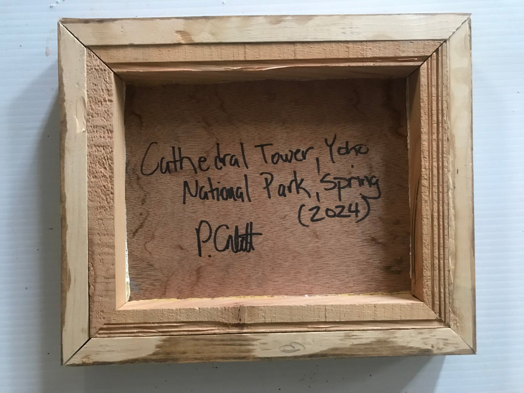 "Cathedral Tower, Yoho National Park, Spring" (2024)