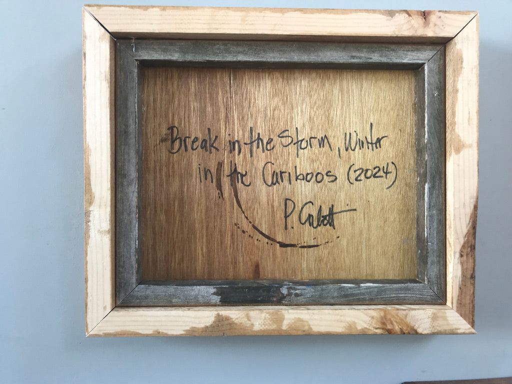 "Break in the Storm, Winter in the Cariboos" (2024)