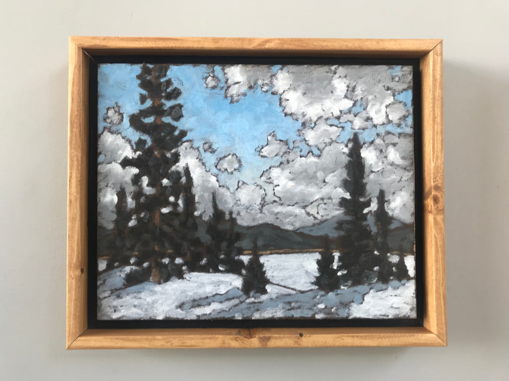 "Warm Winter Afternoon, Jack of Clubs lake" (2024)