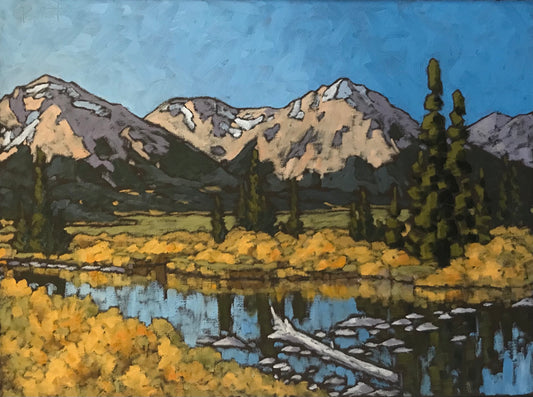 "Headwaters of the Crowsnest River, Fall" (2023)