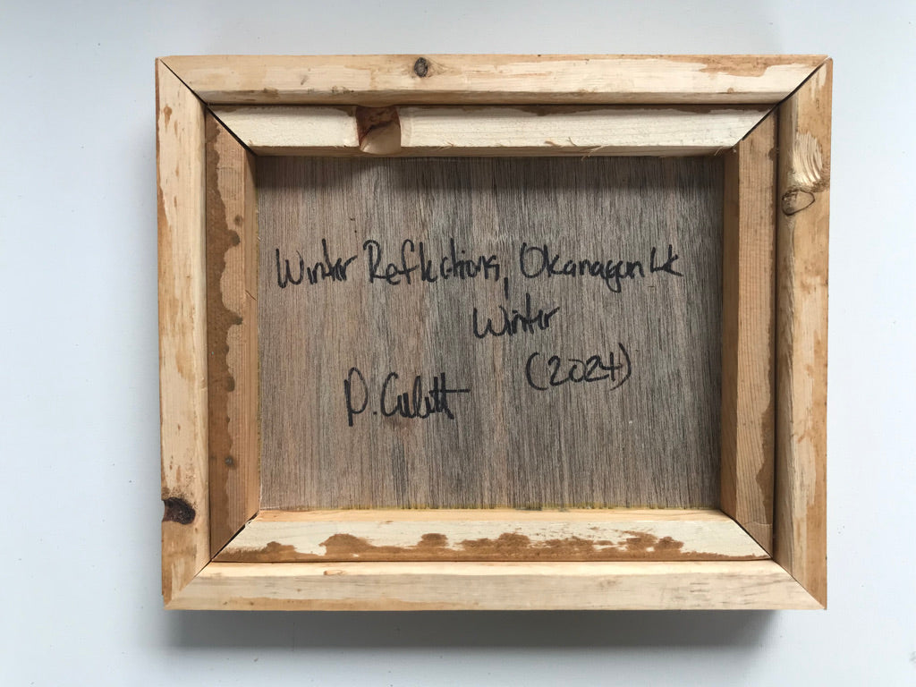 Winter Reflection, Okanagan Lake