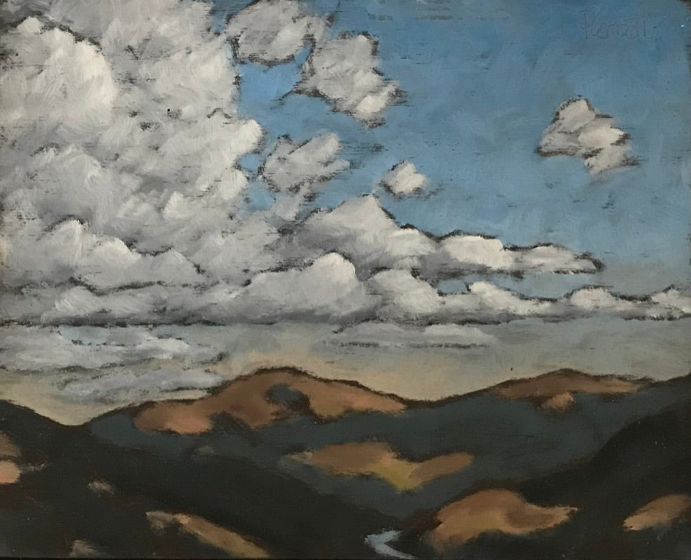 Thunder Heads Building Over Elk Mt., Cariboos