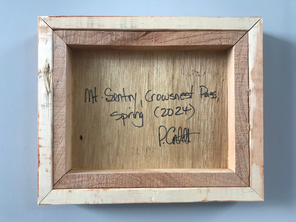 "Mt. Sentry, Crowsnest Pass, Spring" (2024)