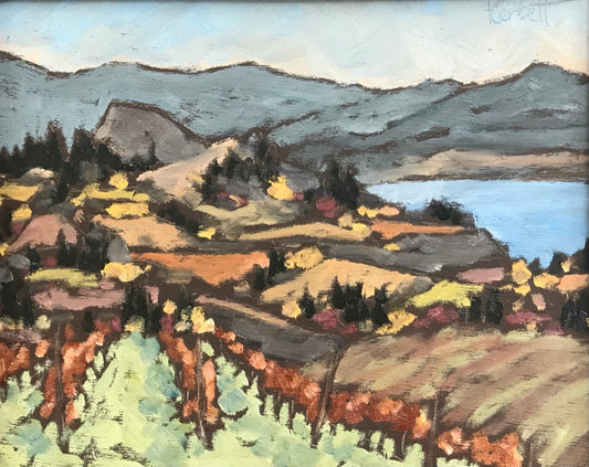 Mt Munson, Fall in the Vines, Penticton