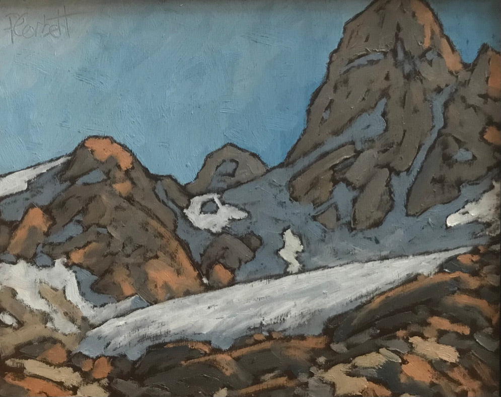 "Peaks and Glaciers, Banff National Park" (2024)