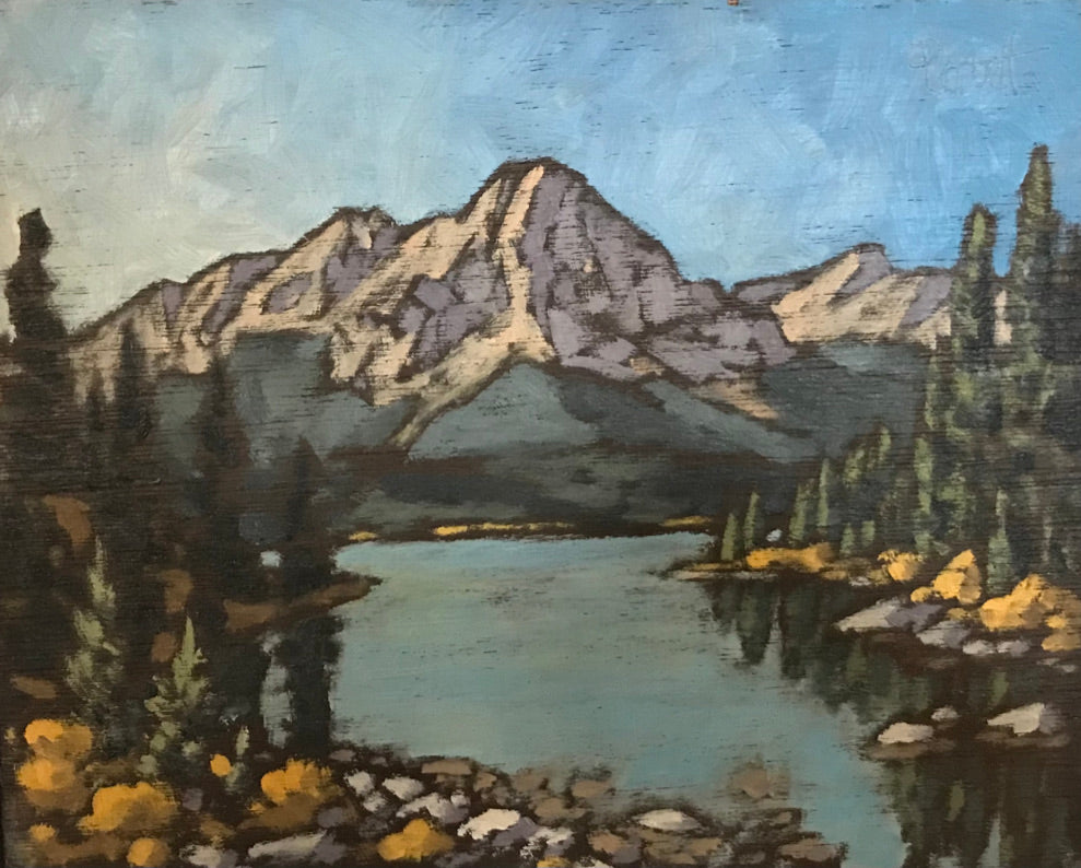 Chinook Lake and Mt Tucumseh, CNP